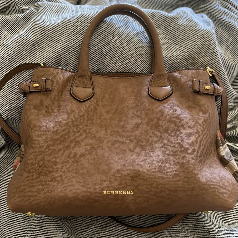 Burberry Satchel with cross body strap